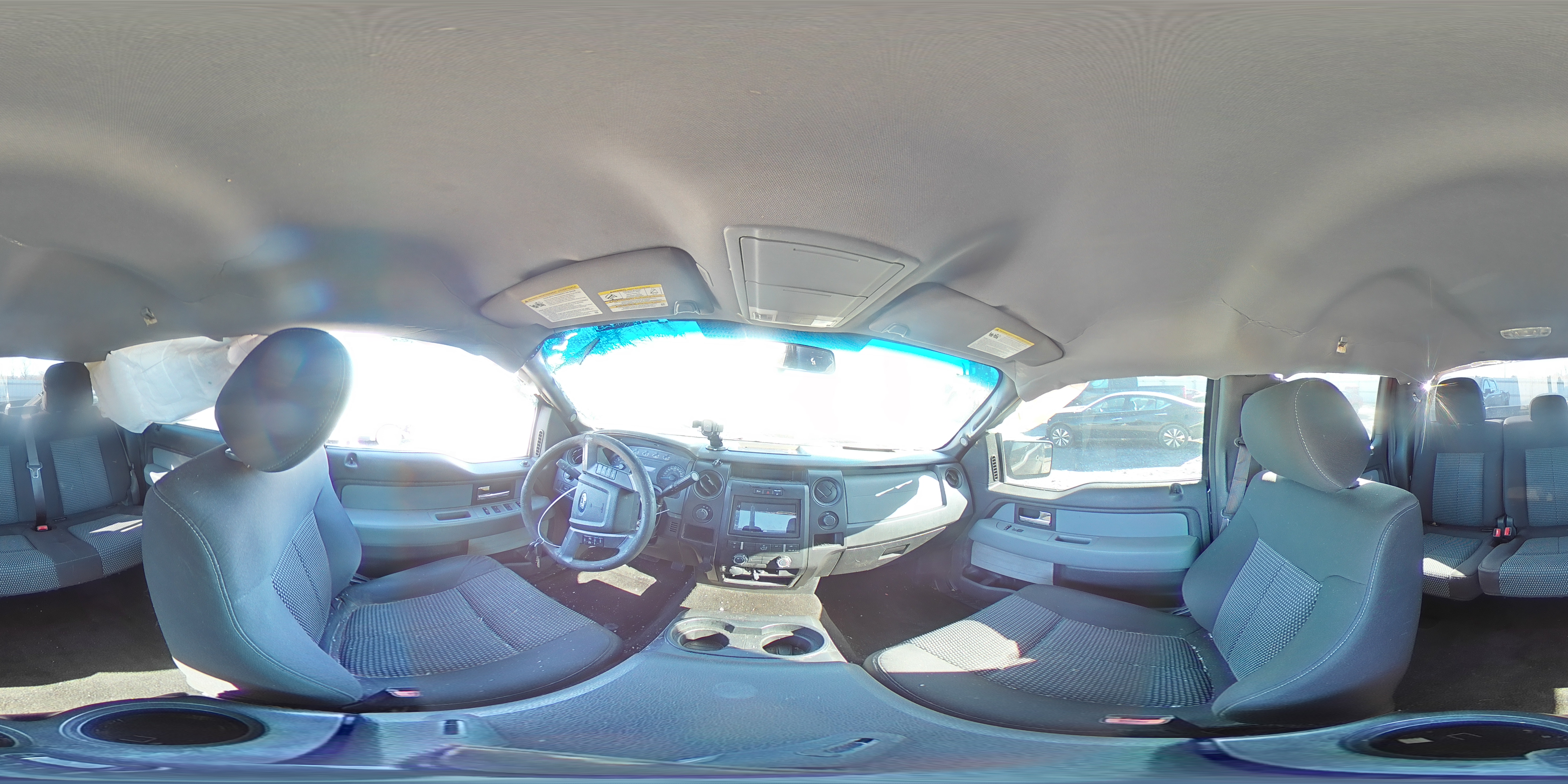 2014 Ford F-150 VIN 1FTFW1EF9EKF32306 Copart auction photo, all over damage thumbnail 13