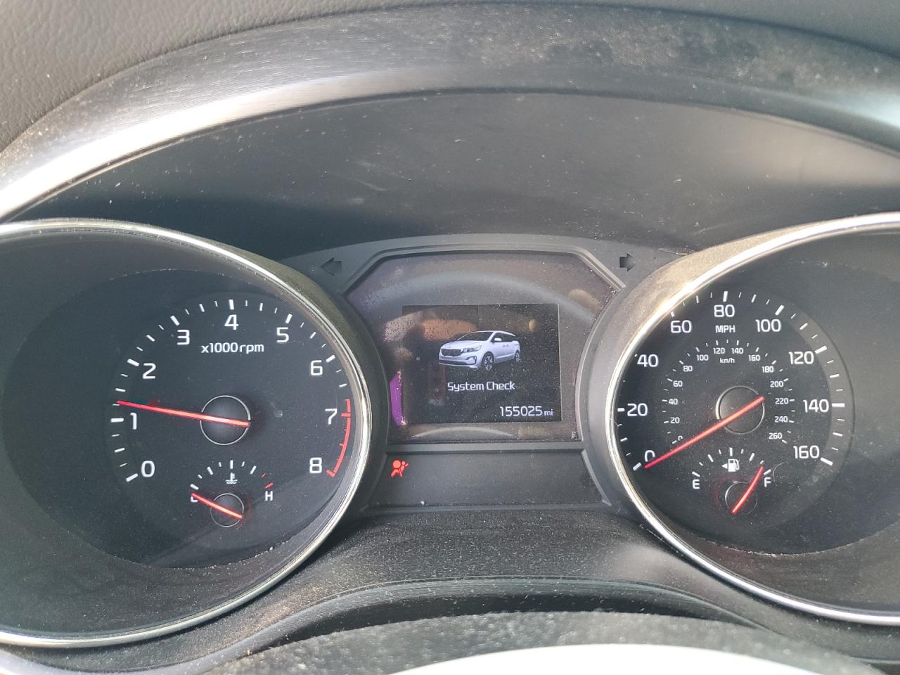 2019 KIA Sedona VIN KNDMB5C17K6534013 Copart auction photo, water/flood damage thumbnail 9