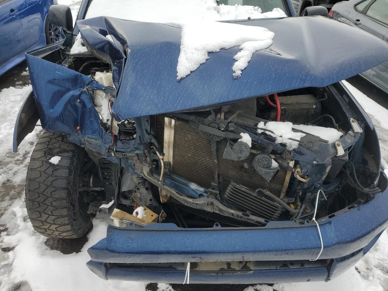 2008 Toyota Tacoma VIN 5TEMU52N18Z496255 Copart auction photo, front end damage thumbnail 11