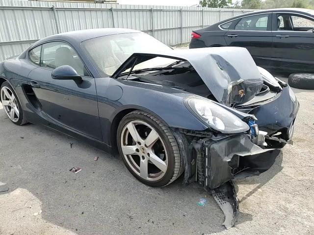 2014 Porsche Cayman VIN WP0AA2A86EK171834 Copart auction photo, front end / rear end damage thumbnail 11