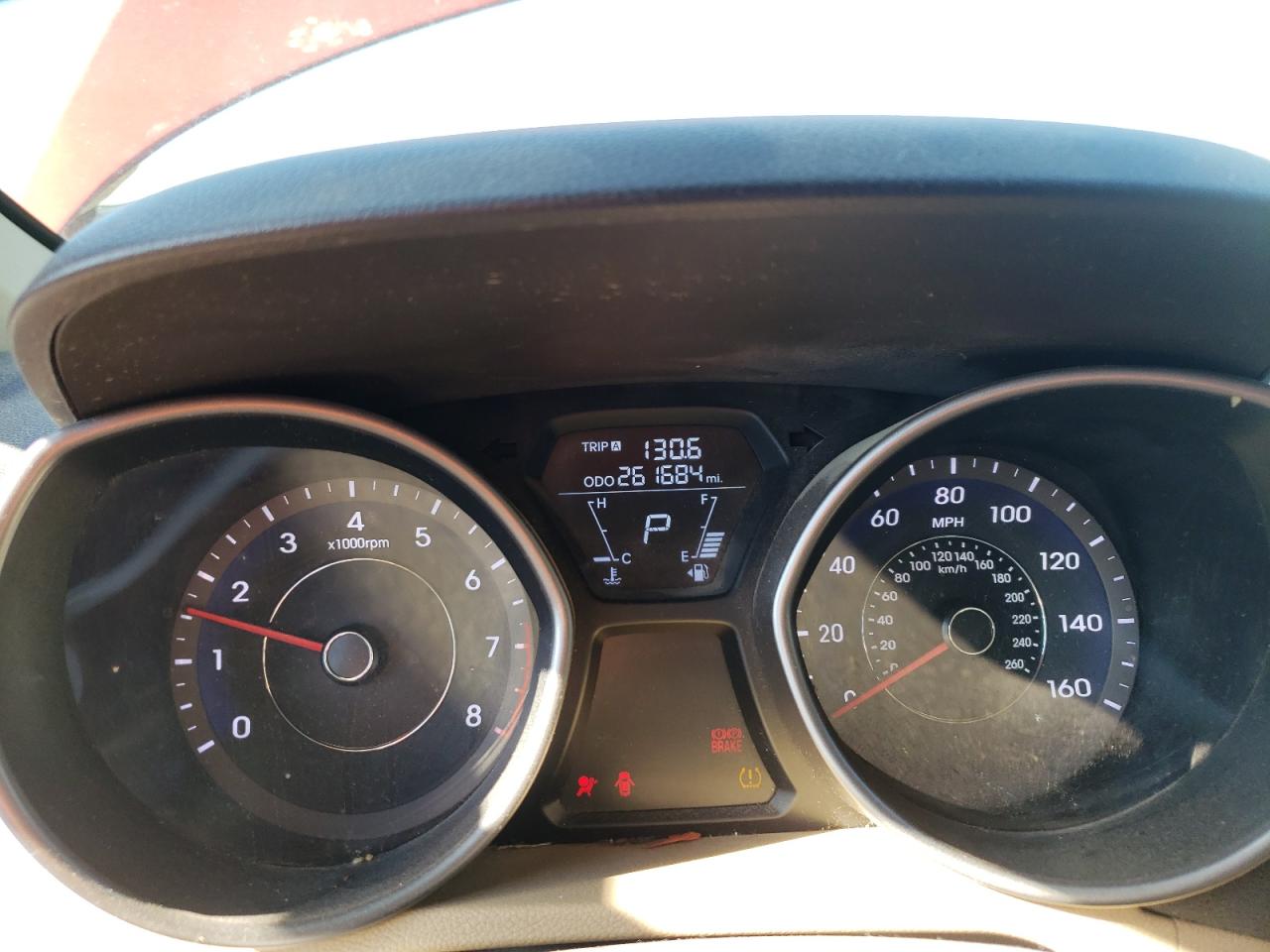 2013 Hyundai Elantra VIN 5NPDH4AE3DH256895 Copart auction photo, side damage thumbnail 9