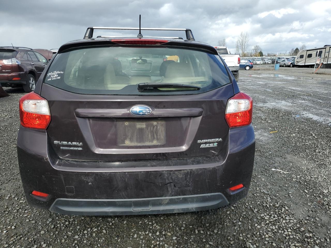 2013 Subaru Impreza VIN JF1GPAA69D2834755 Copart auction photo, front end damage thumbnail 6