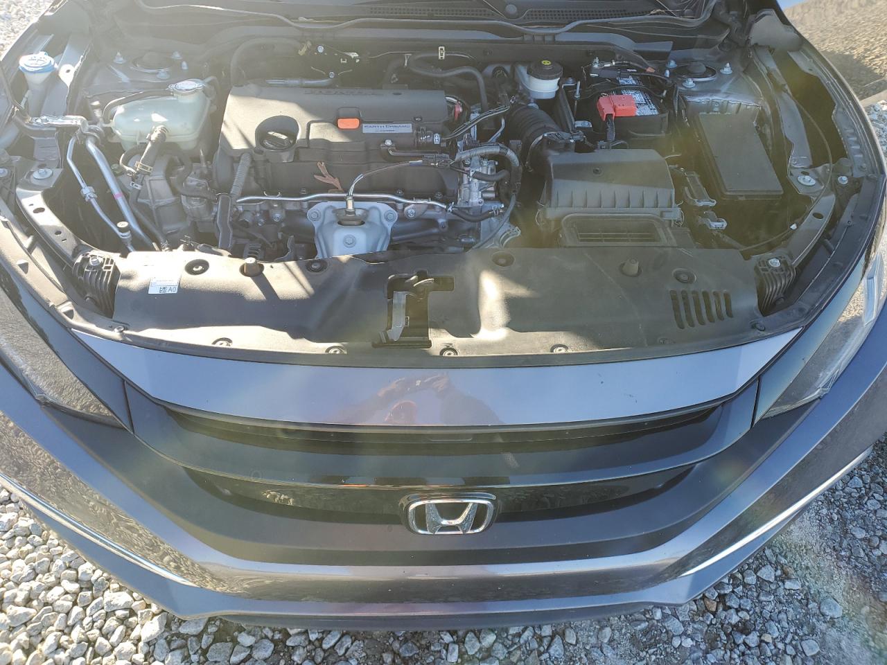 2020 Honda Civic VIN 2HGFC2F66LH574421 Copart auction photo, rear end damage thumbnail 12