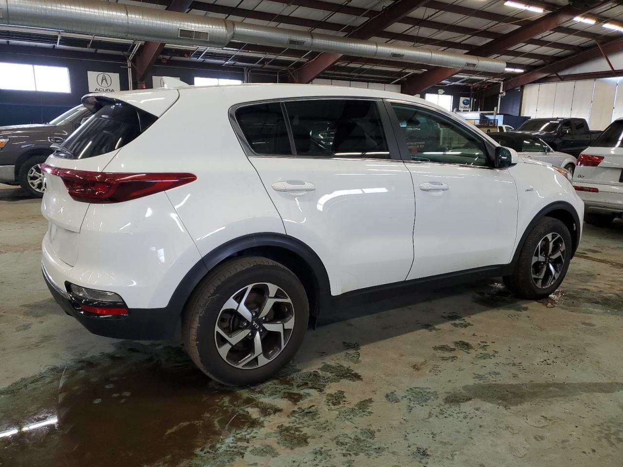 2021 KIA Sportage VIN KNDPMCAC4M7897673 Copart auction photo, mechanical damage thumbnail 3