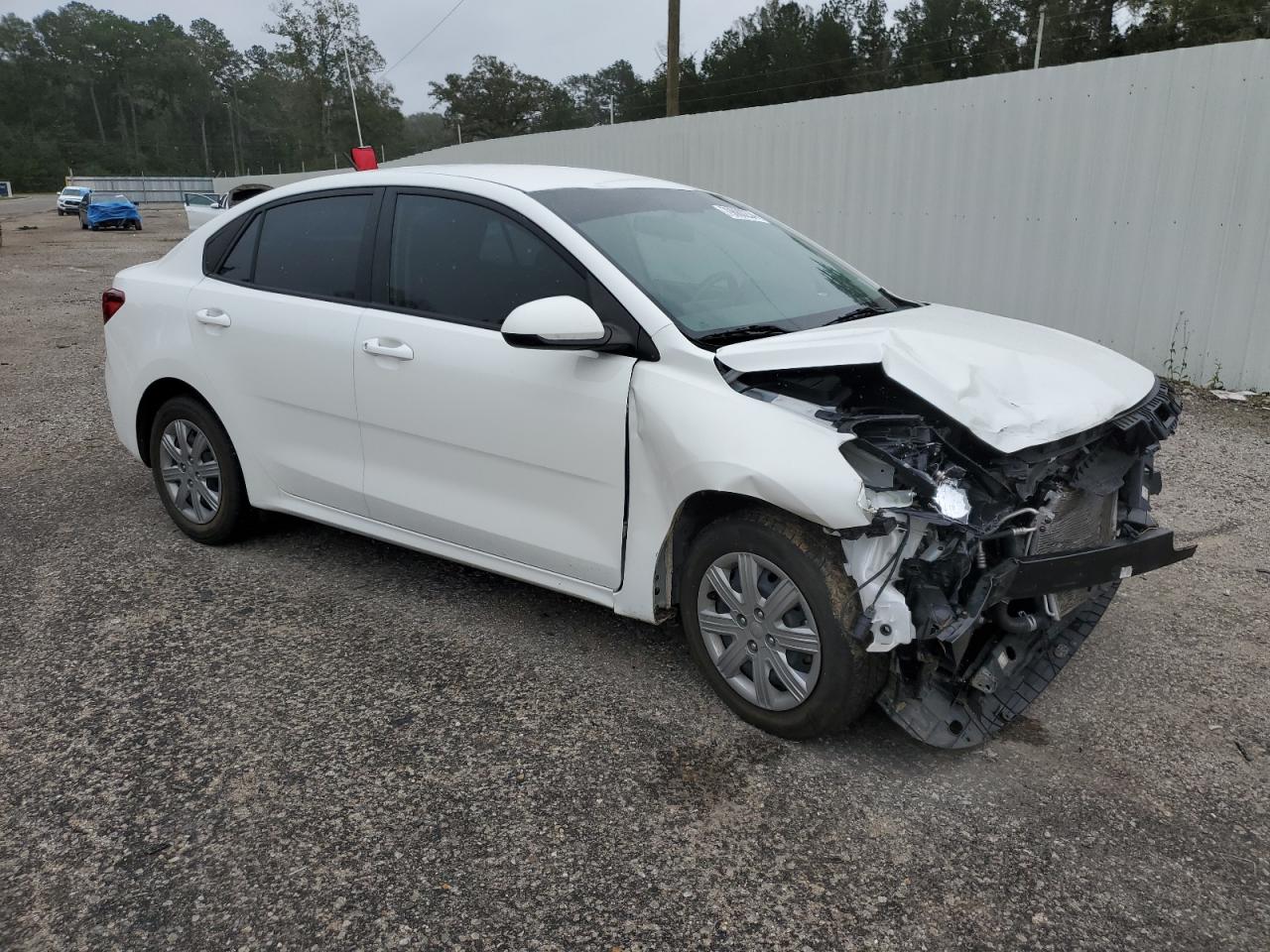 2022 KIA Rio VIN 3KPA24AD8NE463574 Copart auction photo, front end damage thumbnail 4