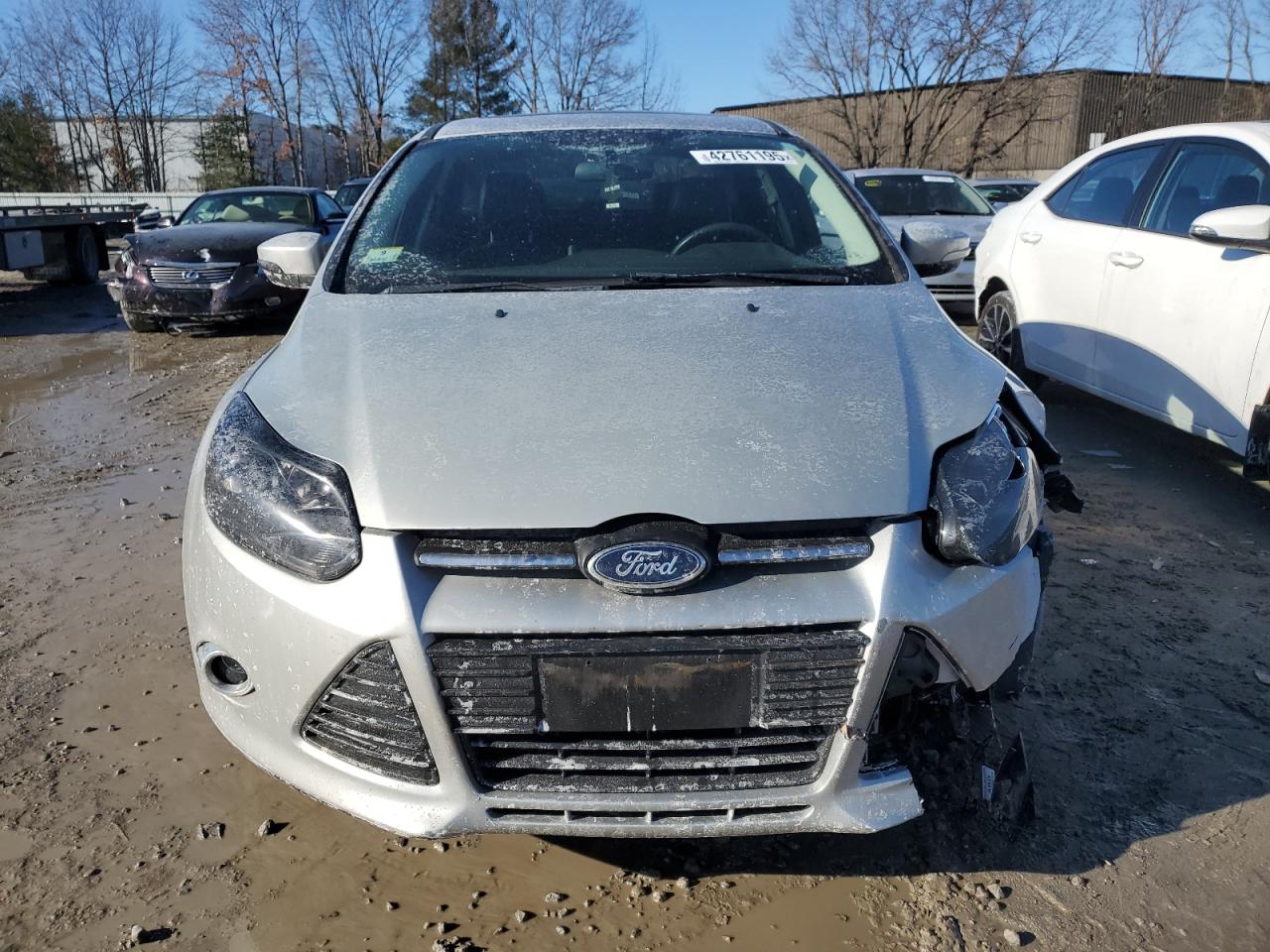 2013 Ford Focus VIN 1FADP3F21DL180347 Copart auction photo, front end damage thumbnail 5