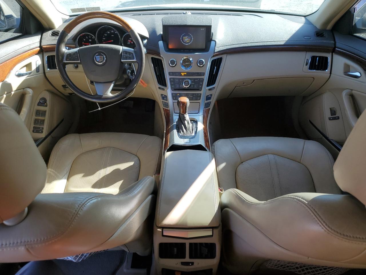 2009 Cadillac CTS VIN 1G6DV57V490170718 Copart auction photo, side damage thumbnail 8