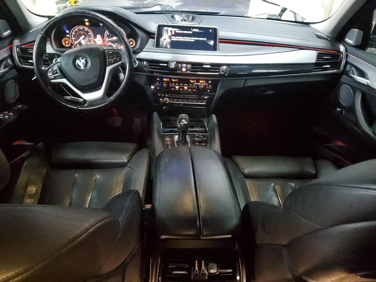 2015 BMW X6 VIN 5UXKU6C52F0F94320 Copart auction photo, front end / rear end damage thumbnail 8