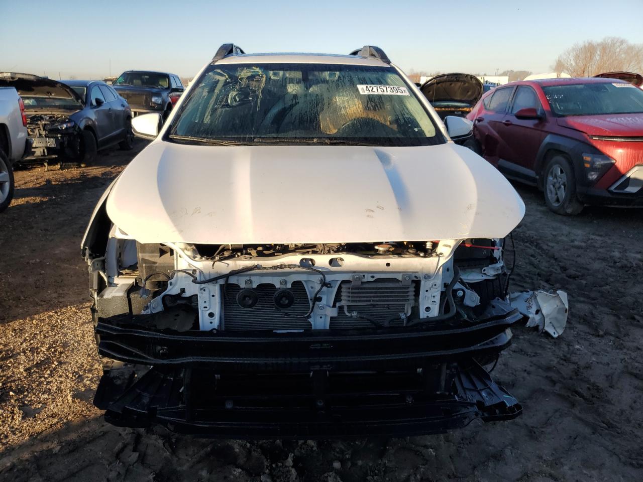 2020 Subaru Outback VIN 4S4BTANC9L3116336 Copart auction photo, front end / minor dent/scratches damage thumbnail 5