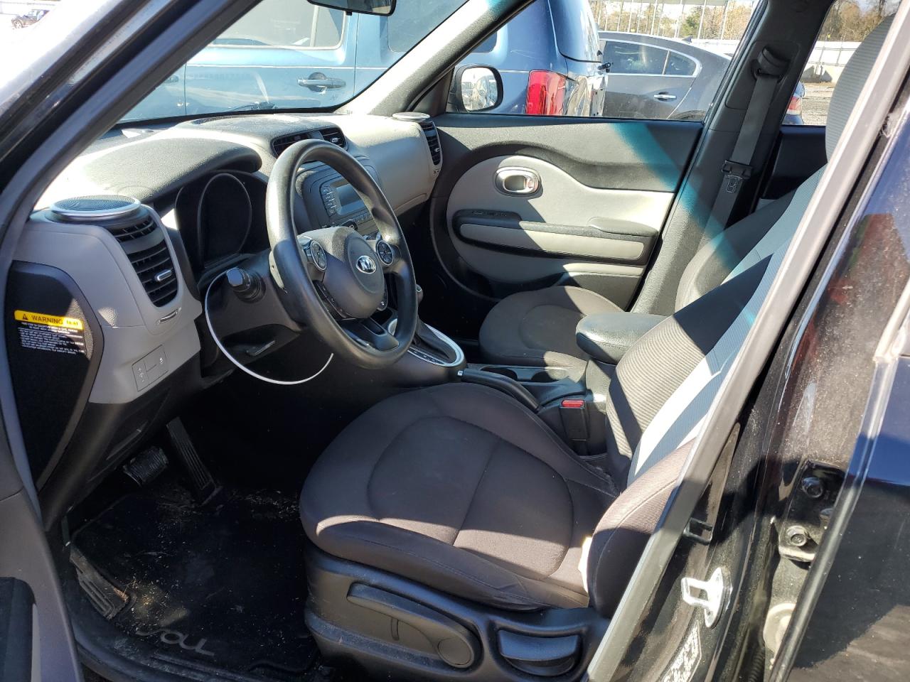 2015 KIA Soul VIN KNDJN2A22F7204784 Copart auction photo, top/roof damage thumbnail 7