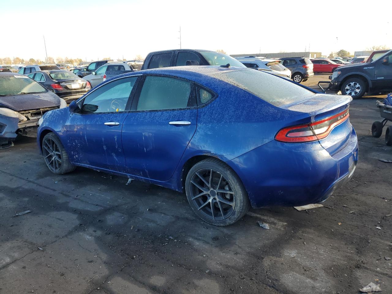 2013 Dodge Dart VIN 1C3CDFCH6DD210384 Copart auction photo, all over damage thumbnail 2