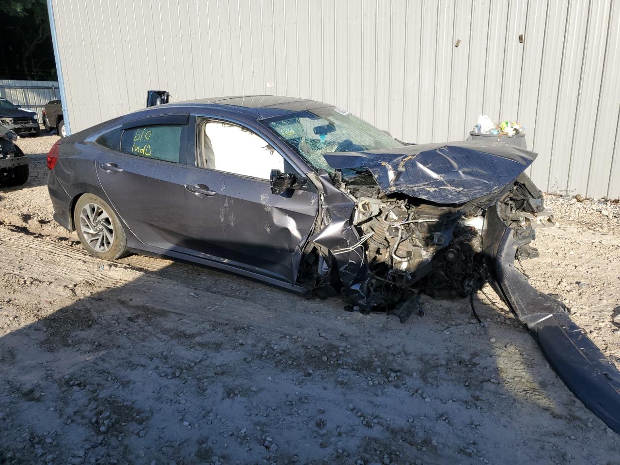 2016 Honda Civic VIN 19XFC2F78GE019222 Copart auction photo, front end damage thumbnail 4