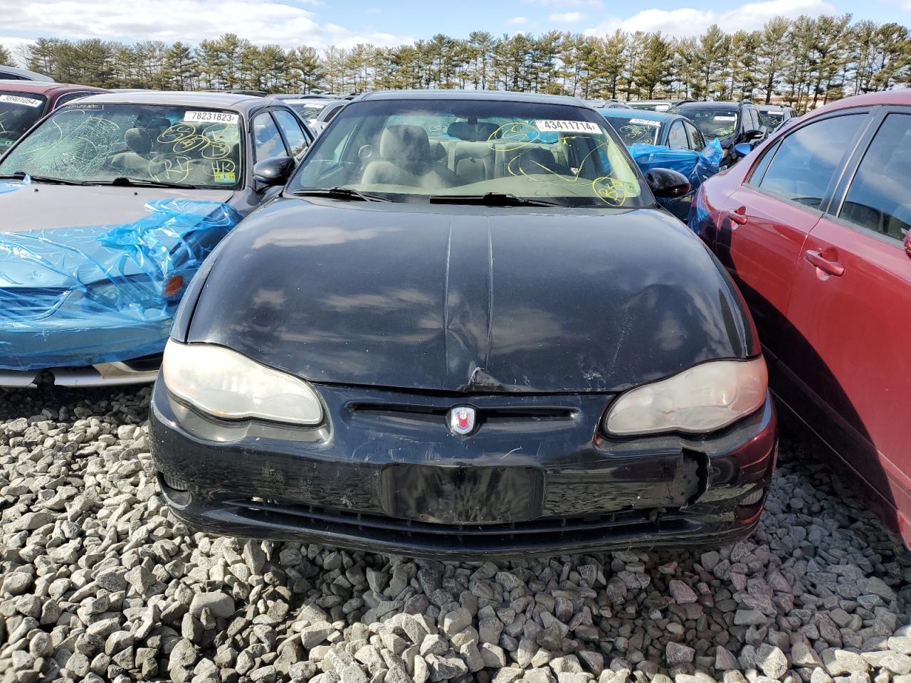 2002 Chevrolet Monte Carlo VIN 2G1WX15KX29348816 Copart auction photo, rear end damage thumbnail 5