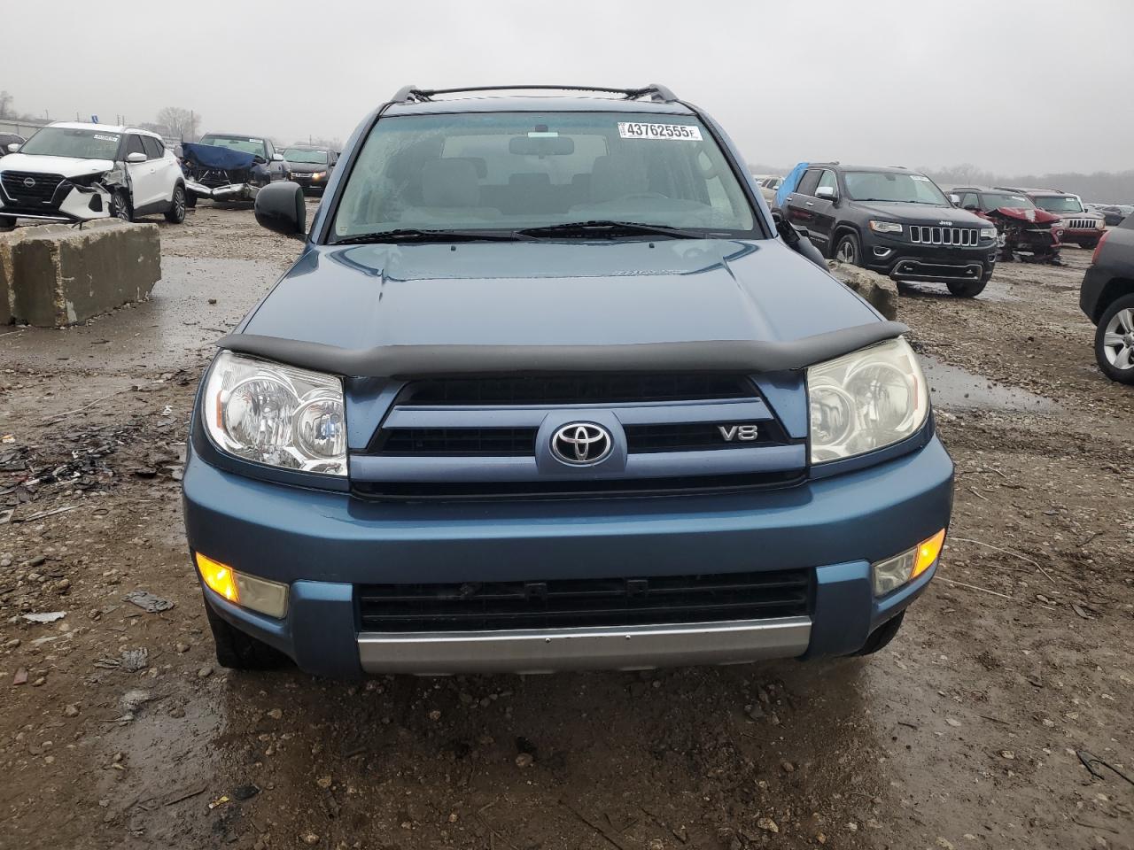 2003 Toyota 4Runner VIN JTEBT14R338006231 Copart auction photo, rear end / side damage thumbnail 5