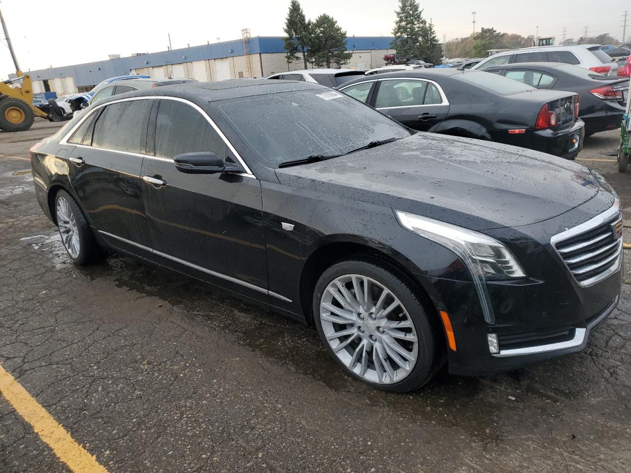 2016 Cadillac CT6 VIN 1G6KF5RS6GU165923 Copart auction photo, side / rear end damage thumbnail 4