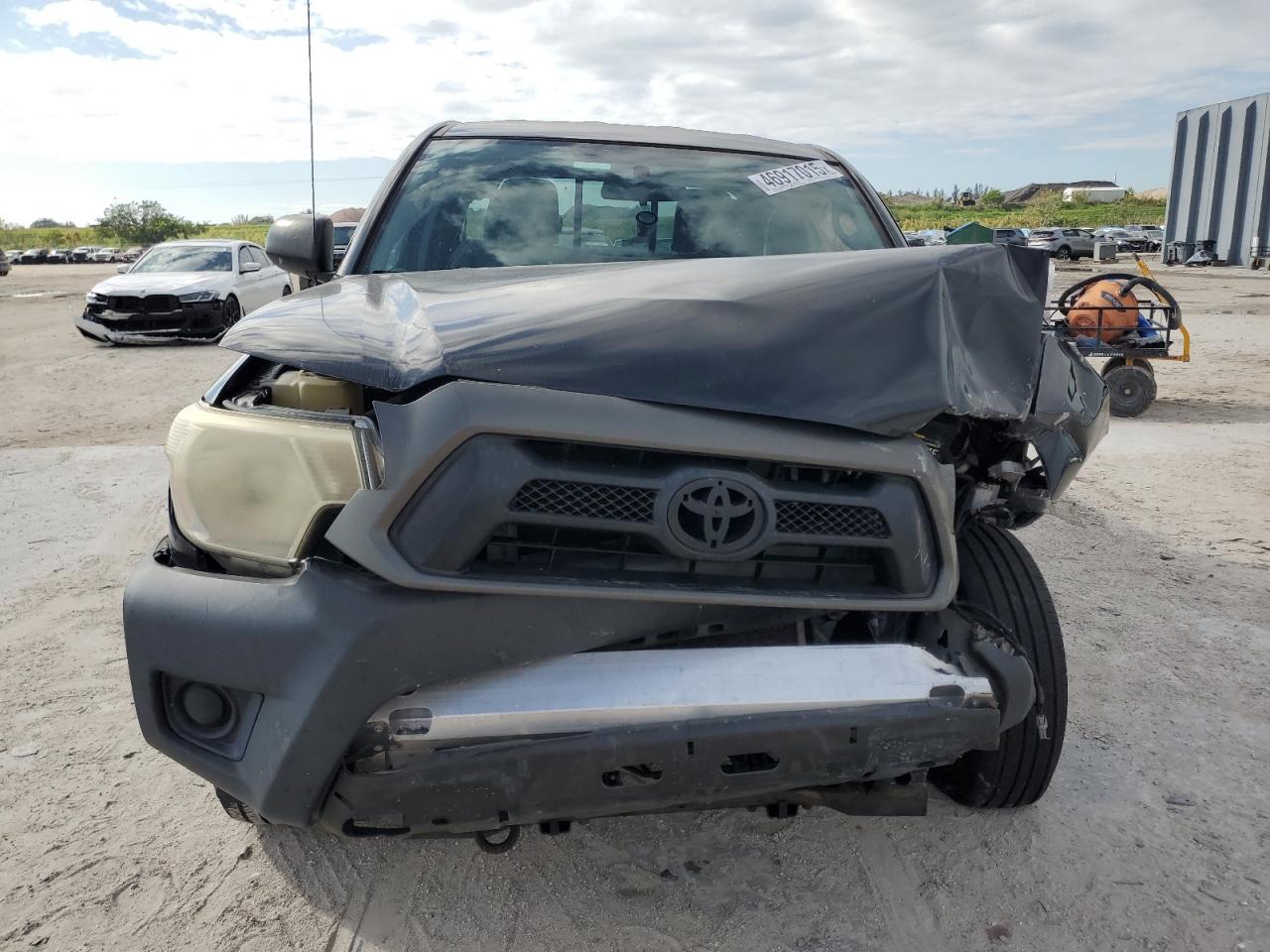 2015 Toyota Tacoma VIN 5TFTX4CN5FX057480 Copart auction photo, front end / mechanical damage thumbnail 5