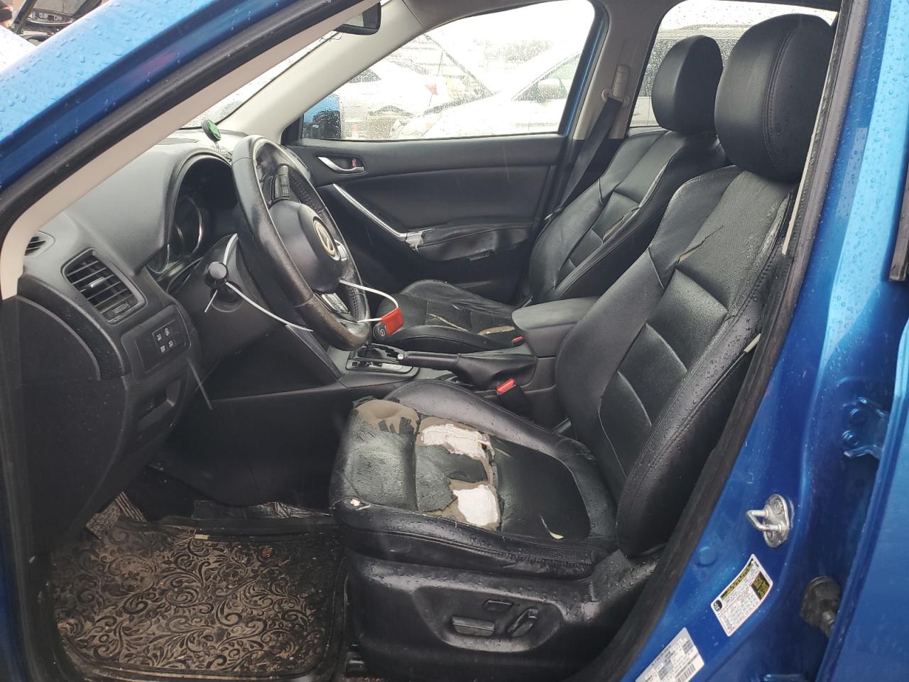 2014 Mazda CX-5 VIN JM3KE4DY1E0357204 Copart auction photo, front end / rear end damage thumbnail 7
