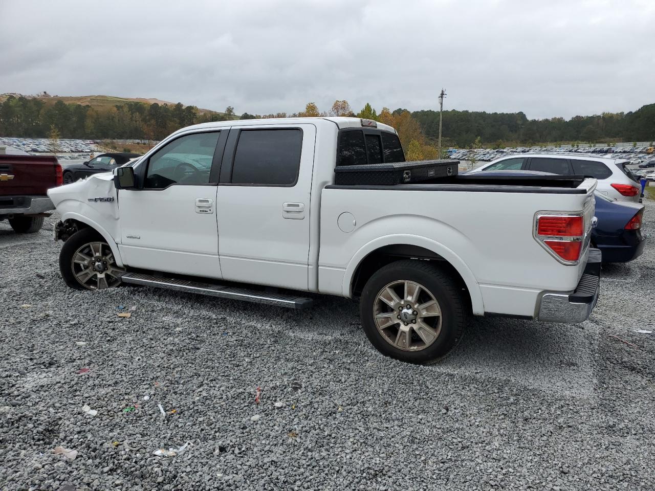 2012 Ford F-150 VIN 1FTFW1CT7CFB61404 Copart auction photo, front end damage thumbnail 2