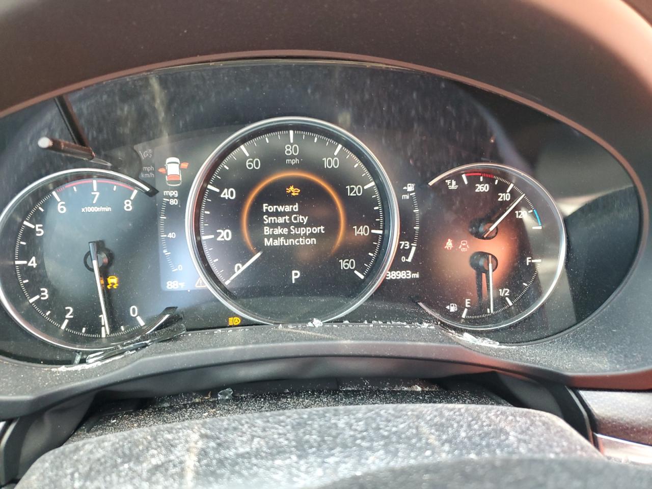 2022 Mazda CX-5 VIN JM3KFBAYXN0560985 Copart auction photo, all over damage thumbnail 9