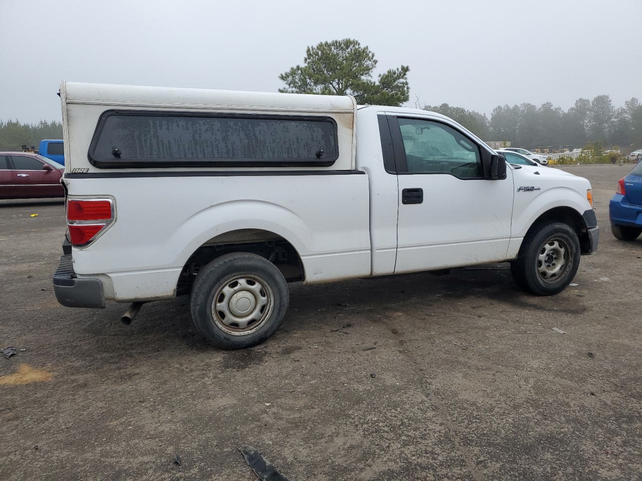 2014 Ford F-150 VIN 1FTMF1CM5EKD83482 Copart auction photo, rear end damage thumbnail 3