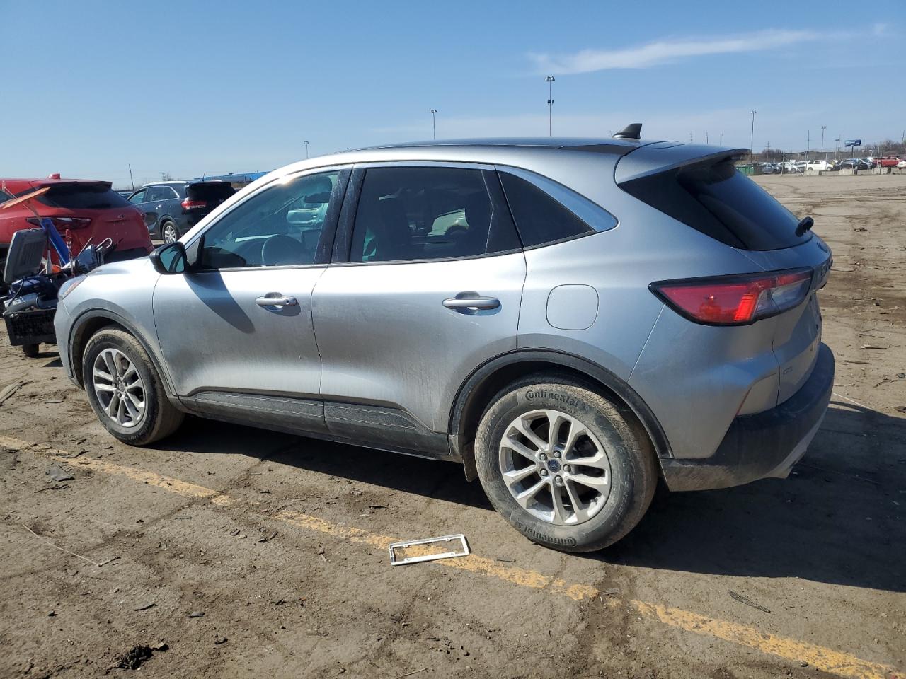 2022 Ford Escape VIN 1FMCU0G62NUB59058 Copart auction photo, side damage thumbnail 2