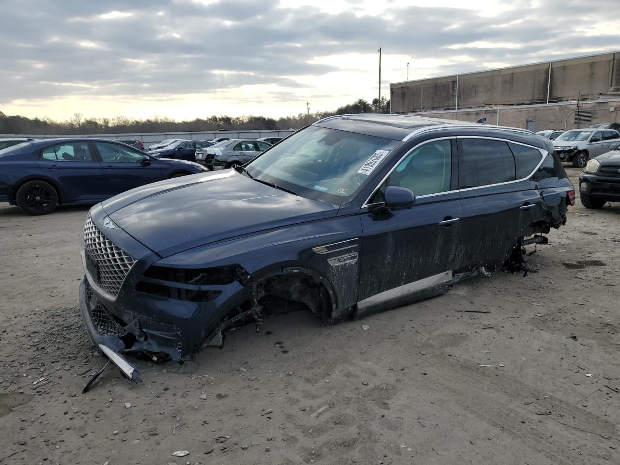 2022 Genesis Gv80 VIN KMUHCESC4NU079619