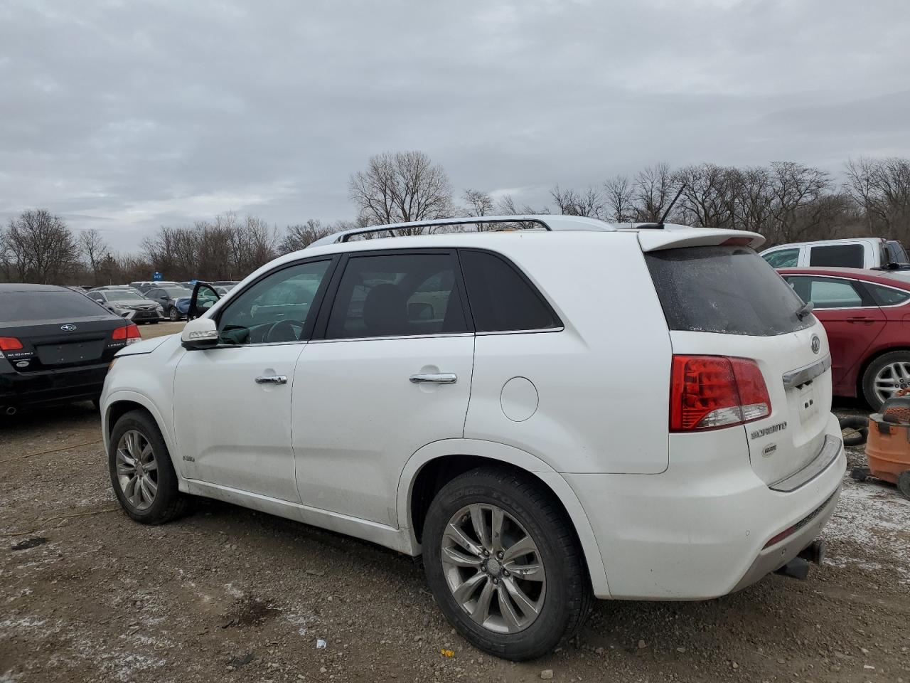 2013 KIA Sorento VIN 5XYKWDA22DG387942 Copart auction photo, mechanical damage thumbnail 2