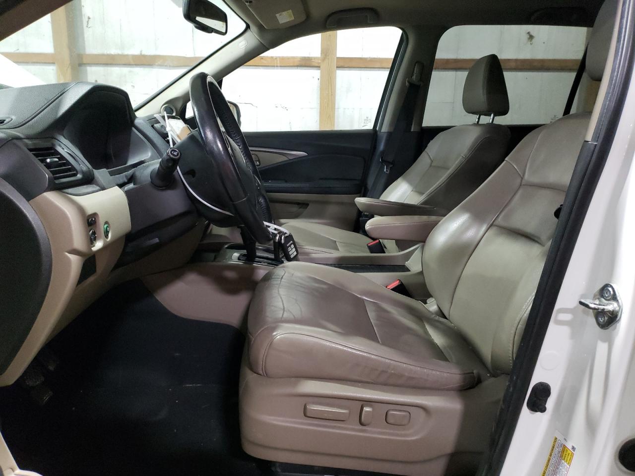 2018 Honda Pilot VIN 5FNYF6H58JB021850 Copart auction photo, front end / side damage thumbnail 7