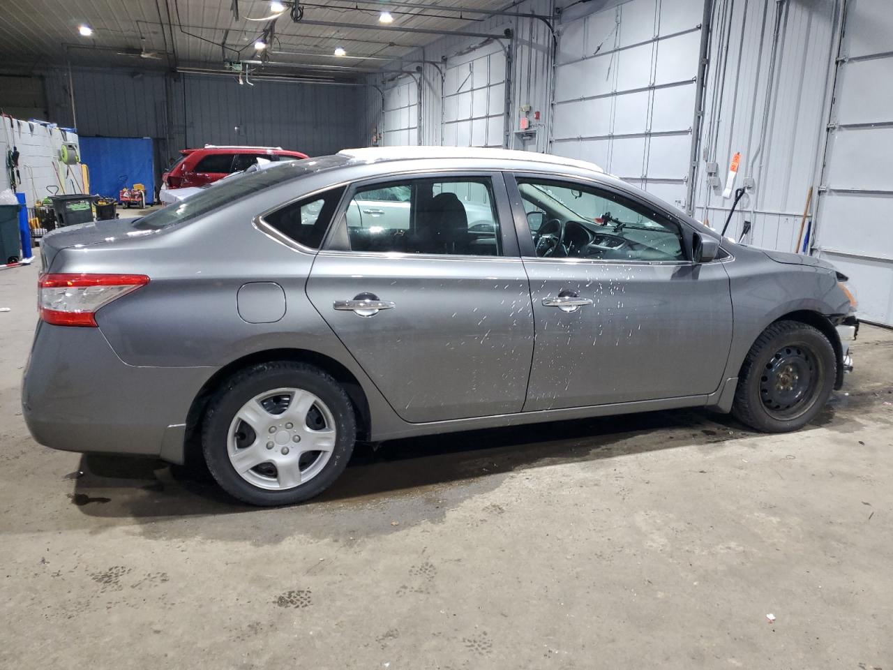 2015 Nissan Sentra VIN 3N1AB7AP7FY252672 Copart auction photo, front end damage thumbnail 3