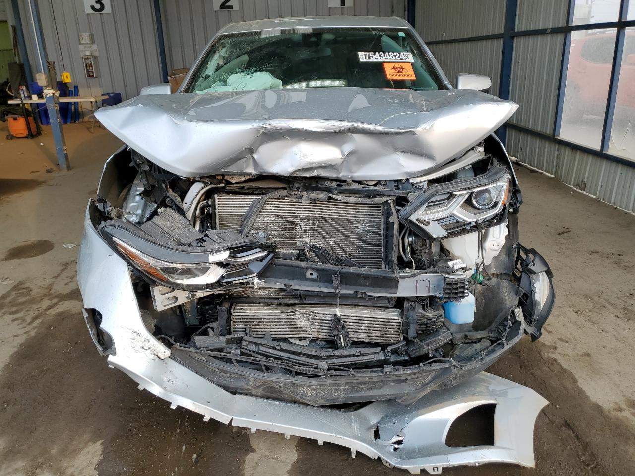 2020 Chevrolet Equinox VIN 3GNAXJEV6LL159467 Copart auction photo, front end damage thumbnail 5