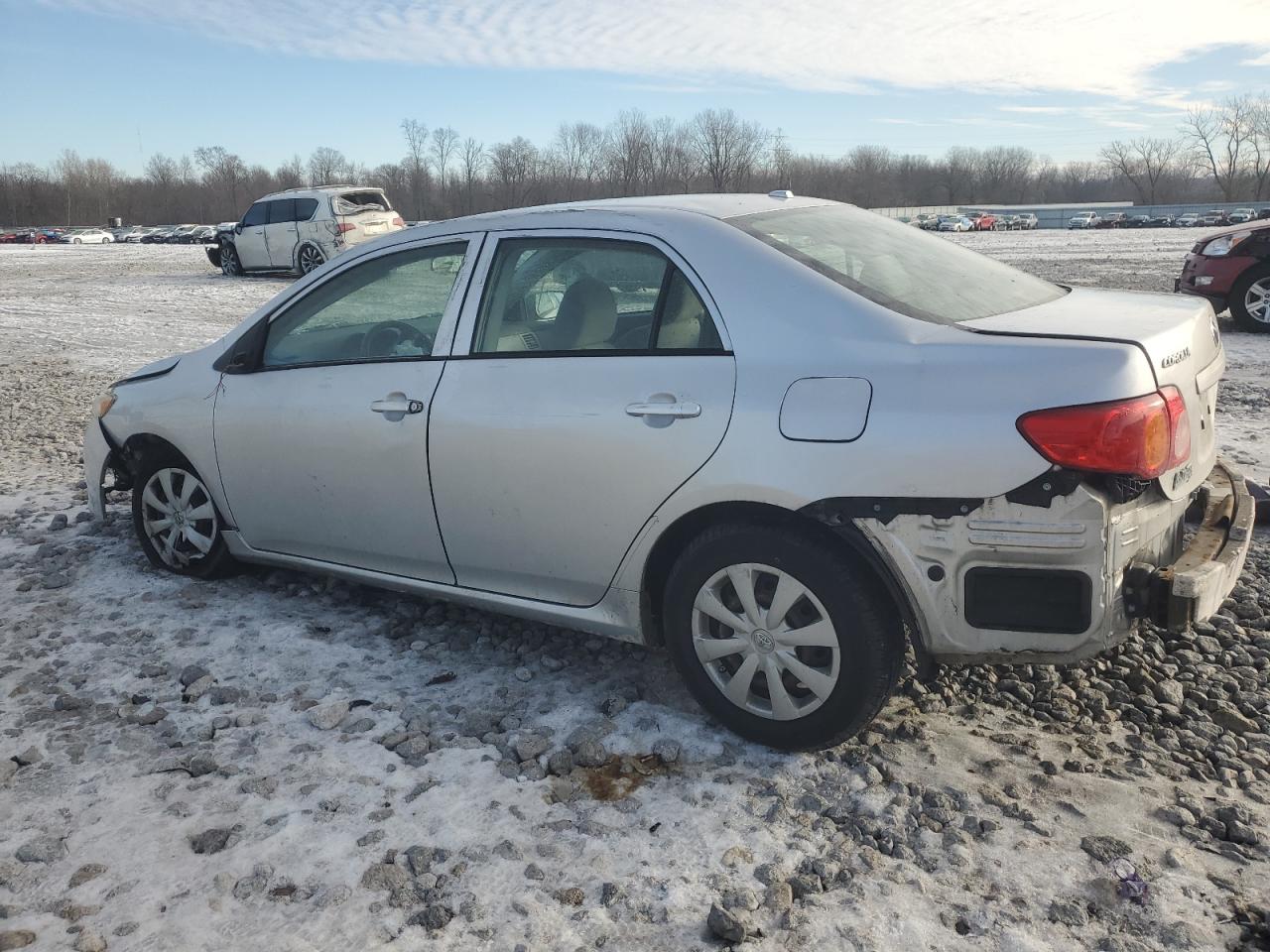 2009 Toyota Corolla VIN JTDBL40E09J055008 Copart auction photo, front end / undercarriage damage thumbnail 2
