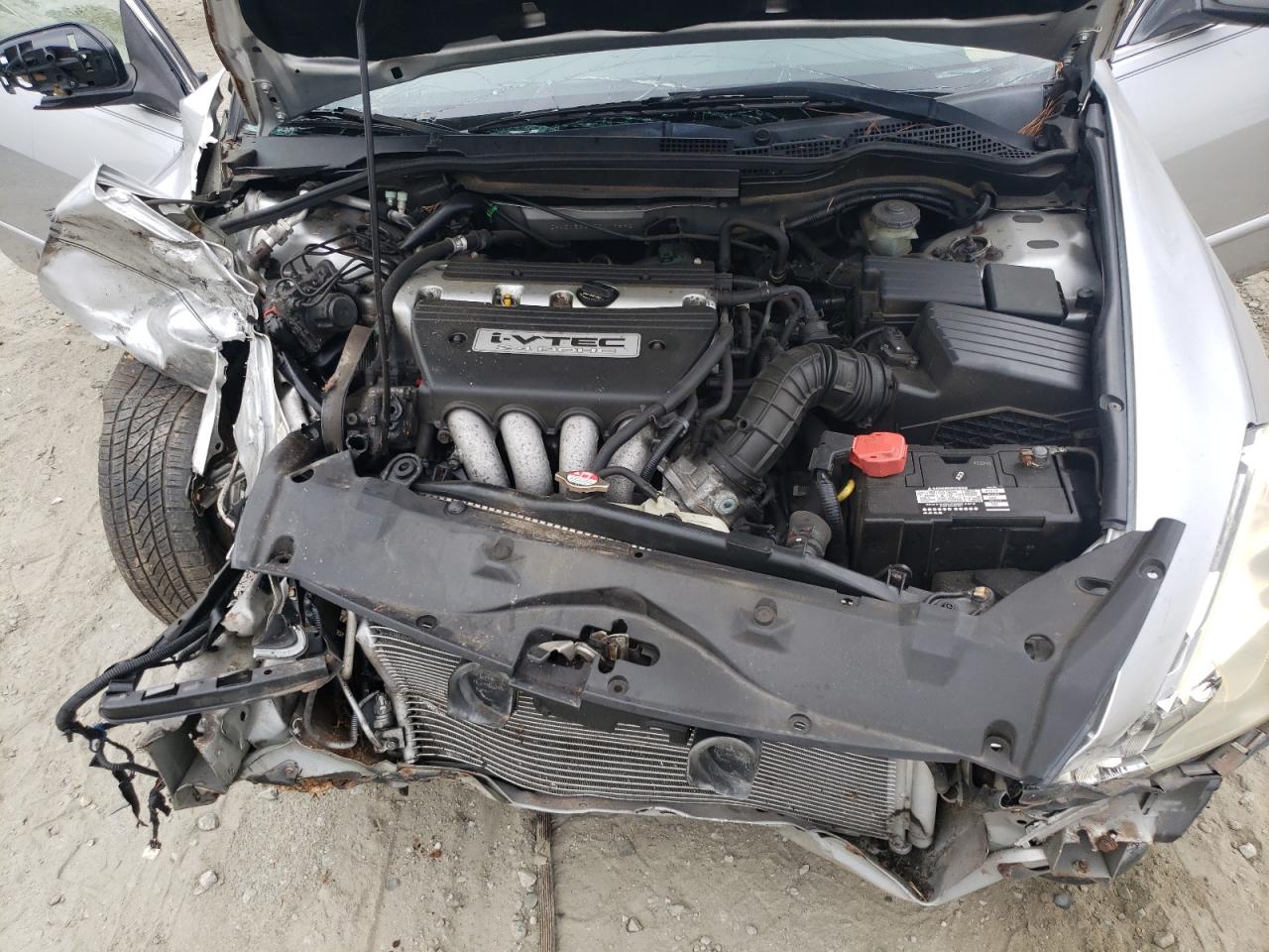 2007 Honda Accord VIN JHMCM56347C019562 Copart auction photo, front end damage thumbnail 12