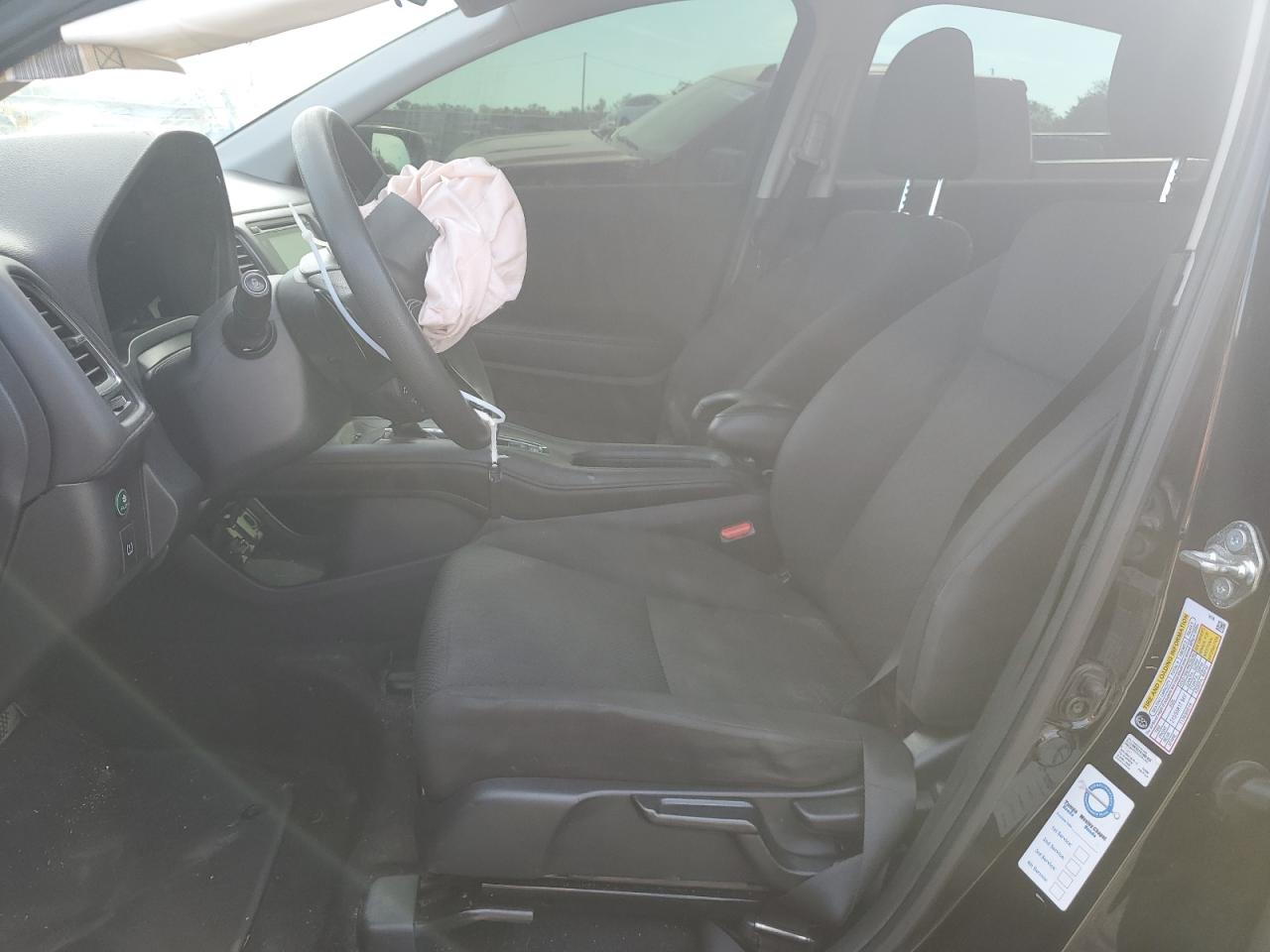2018 Honda HR-V VIN 3CZRU5H51JG702120 Copart auction photo, front end damage thumbnail 7