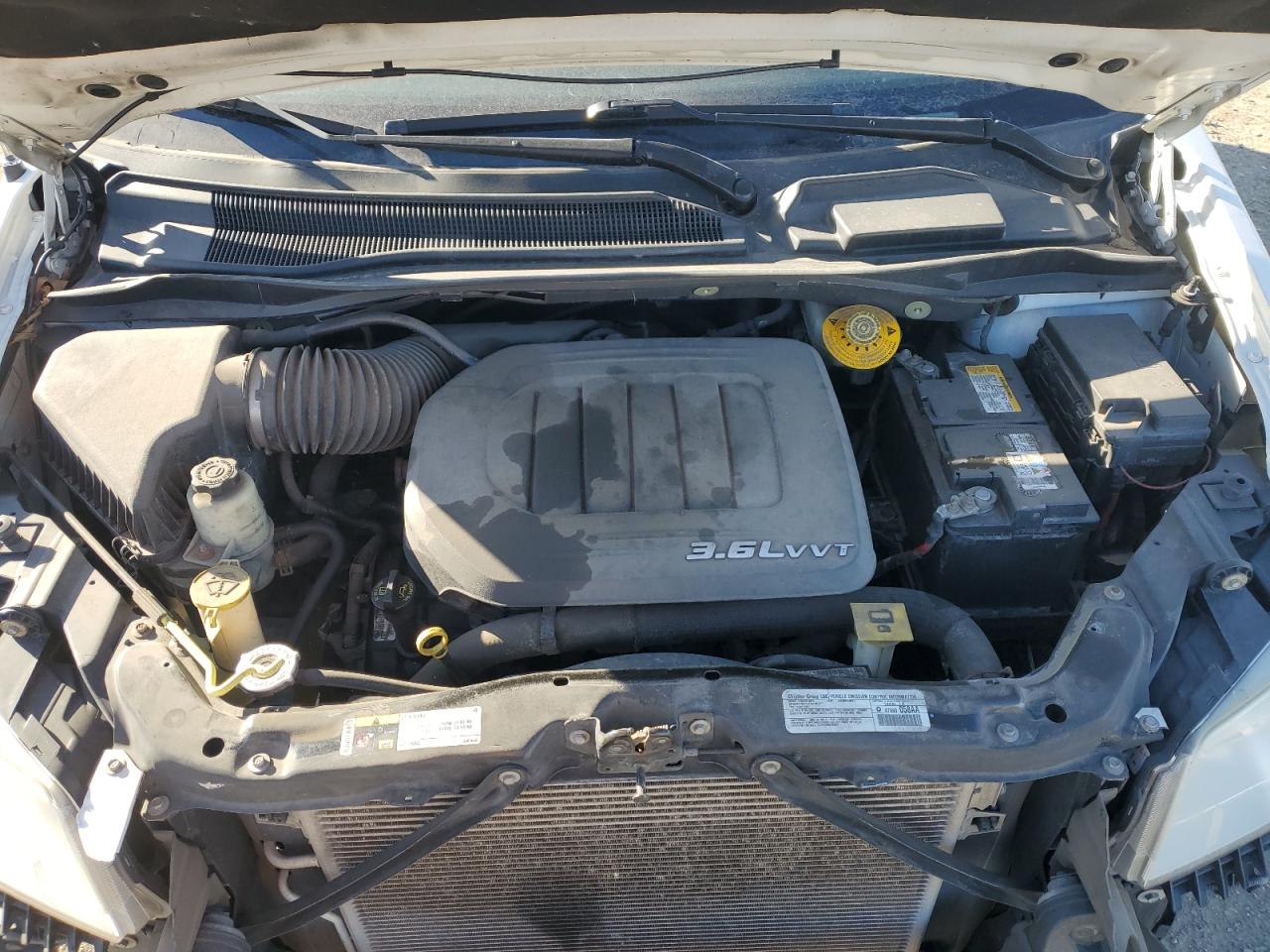 2014 Chrysler Town & Country VIN 2C4RC1CG6ER189358 Copart auction photo, front end damage thumbnail 12