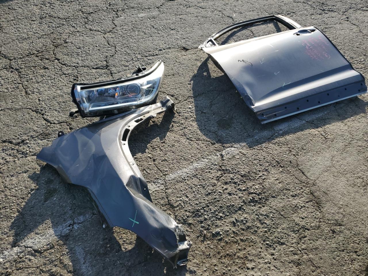2017 Toyota Highlander VIN 5TDKZRFH9HS511487 Copart auction photo, front end damage thumbnail 13