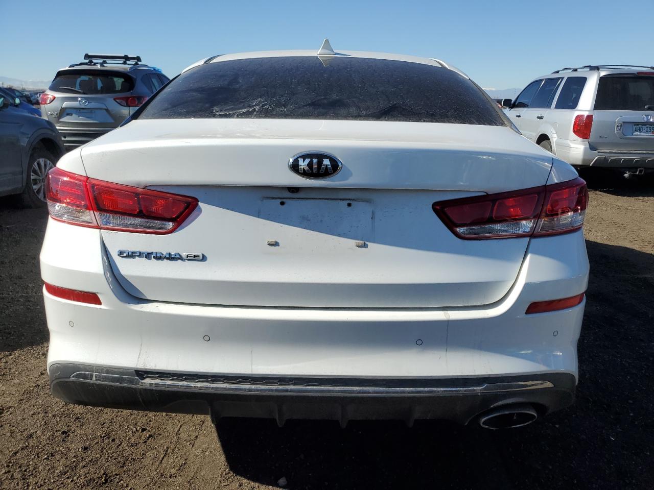 2020 KIA Optima VIN 5XXGT4L39LG441339 Copart auction photo, vandalism / side damage thumbnail 6
