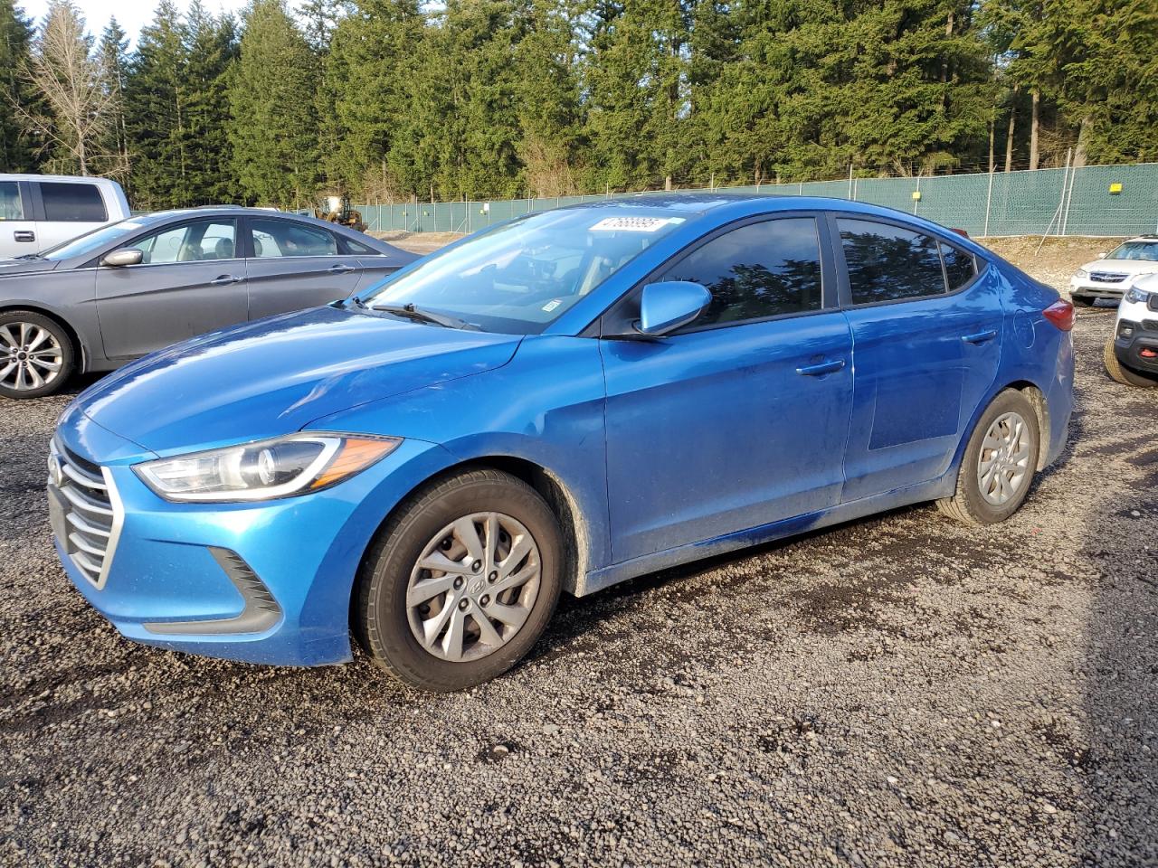 2017 Hyundai Elantra VIN KMHD74LF0HU093994