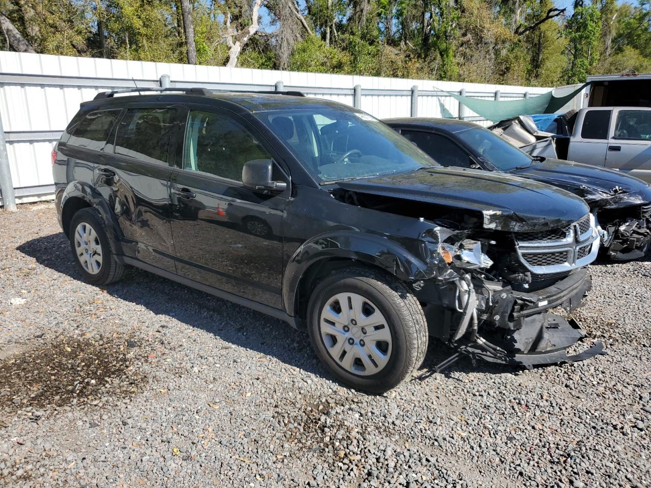 2017 Dodge Journey VIN 3C4PDCAB1HT709118 Copart auction photo, front end / side damage thumbnail 4