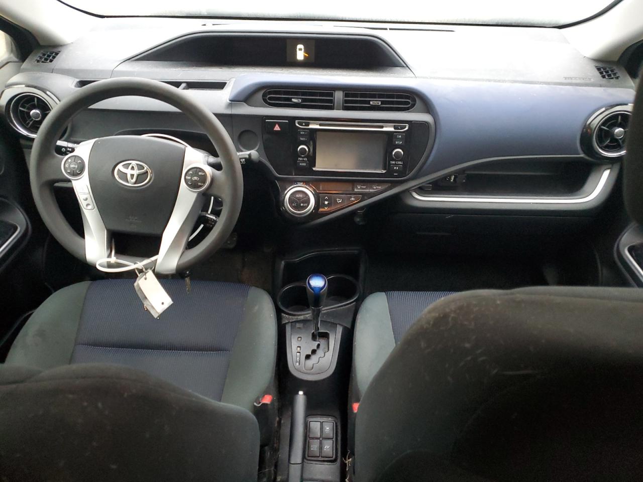 2016 Toyota Prius VIN JTDKDTB32G1131151 Copart auction photo, top/roof damage thumbnail 8