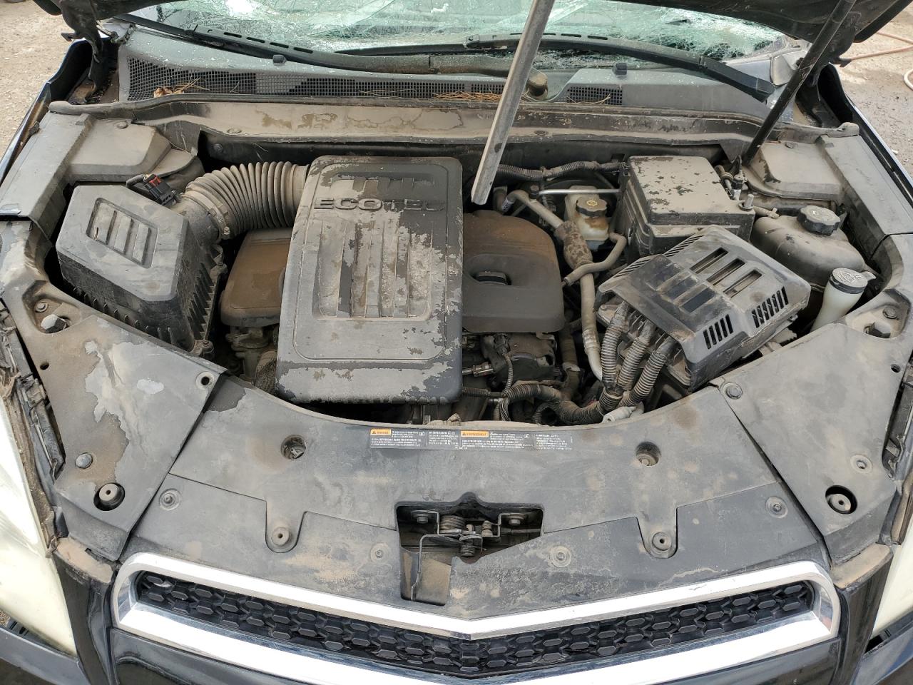 2012 Chevrolet Equinox VIN 2GNALFEK6C6326154 Copart auction photo, rollover damage thumbnail 12
