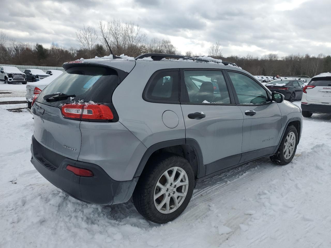 2015 Jeep Grand Cherokee VIN 1C4PJLAB1FW677786 Copart auction photo, front end damage thumbnail 3
