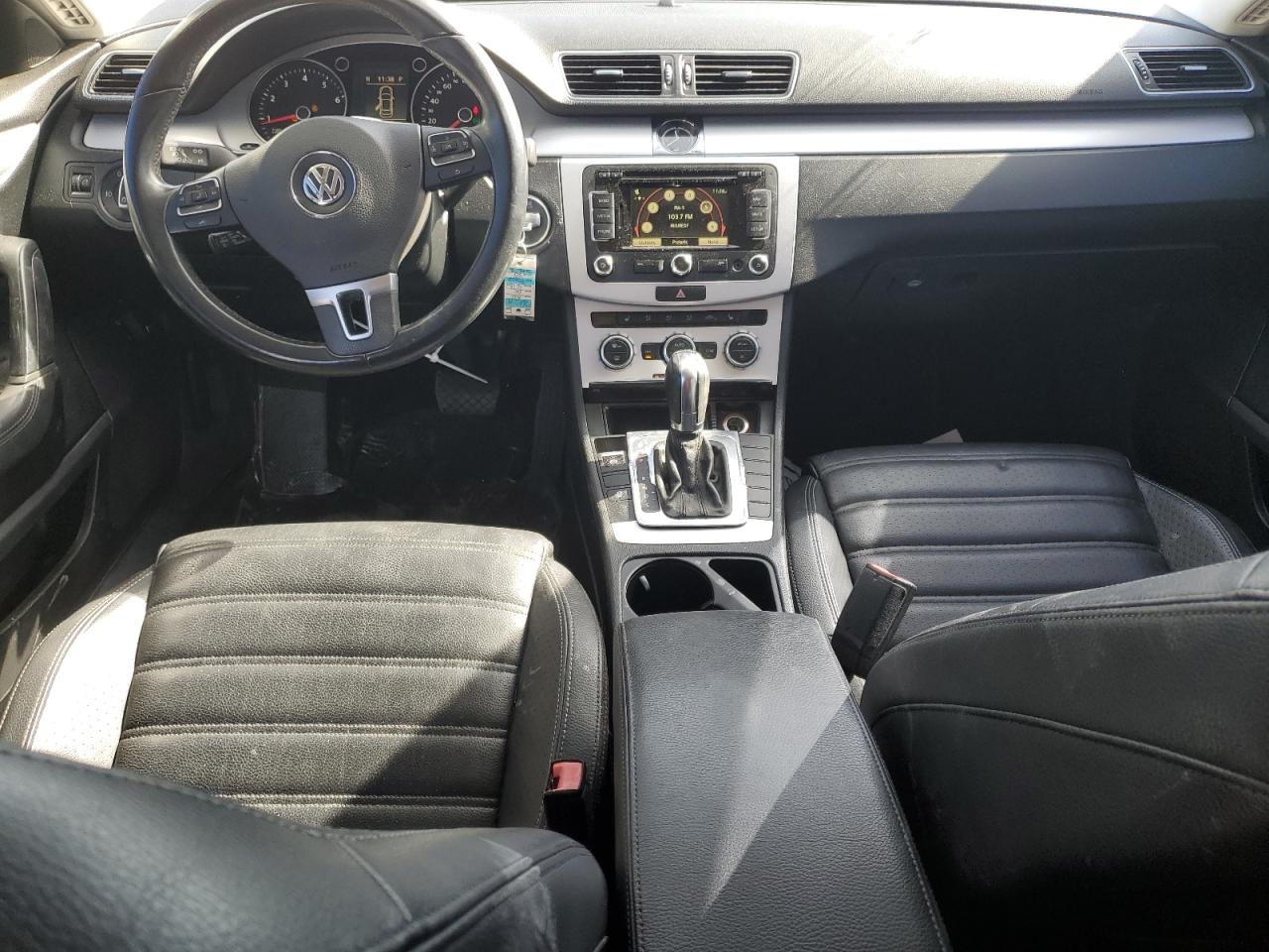 2013 Volkswagen Passat CC VIN WVWBP7AN0DE502152 Copart auction photo, front end damage thumbnail 8