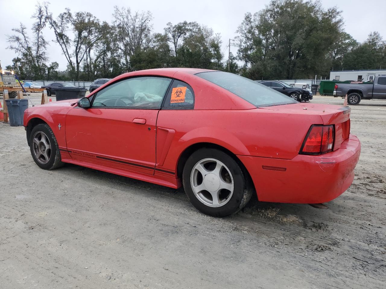 2002 Ford Mustang VIN 1FAFP40442F104853 Copart auction photo, front end / minor dent/scratches damage thumbnail 2