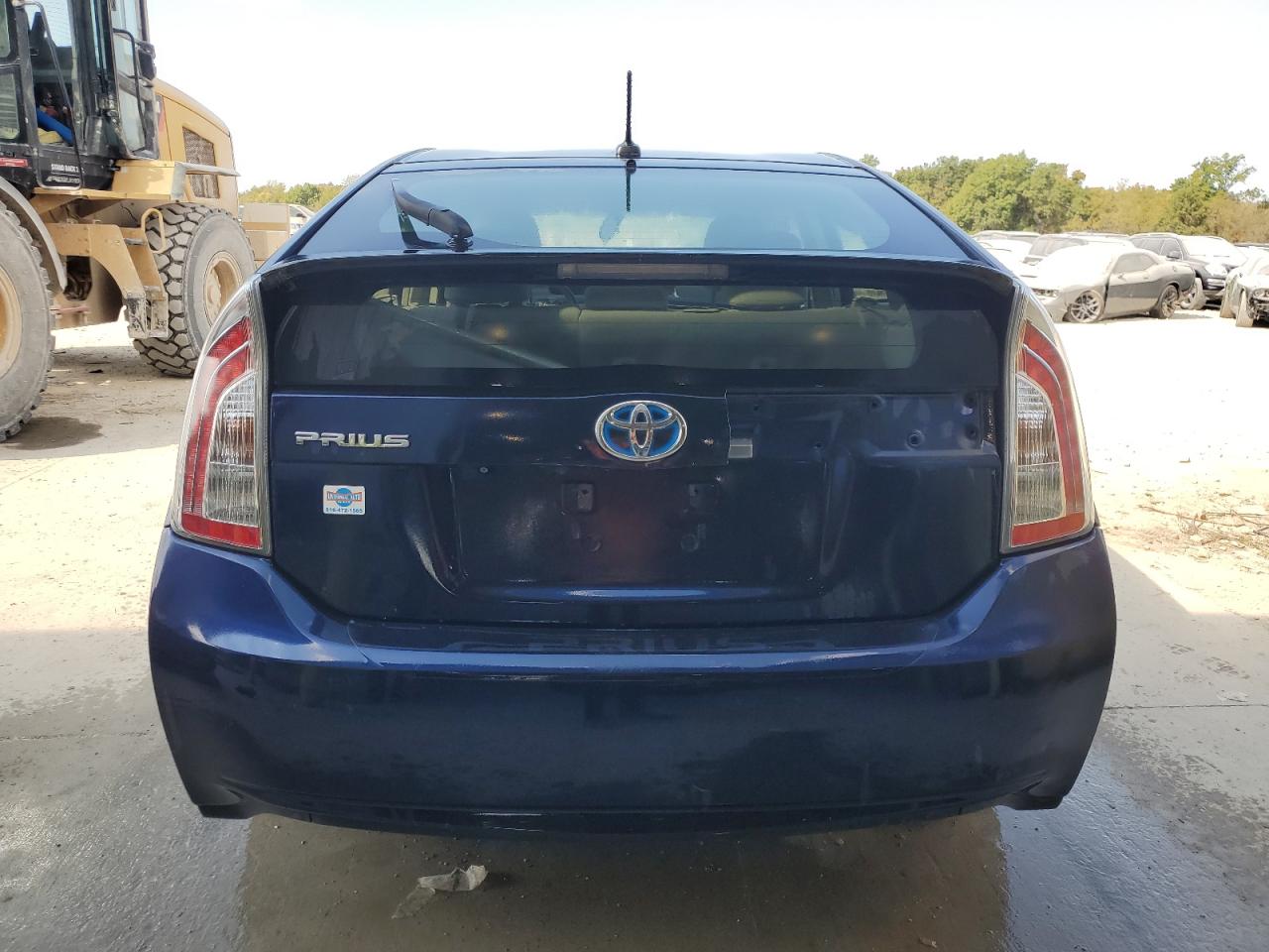 2013 Toyota Prius VIN JTDKN3DU6D1705734 Copart auction photo, front end / side damage thumbnail 6