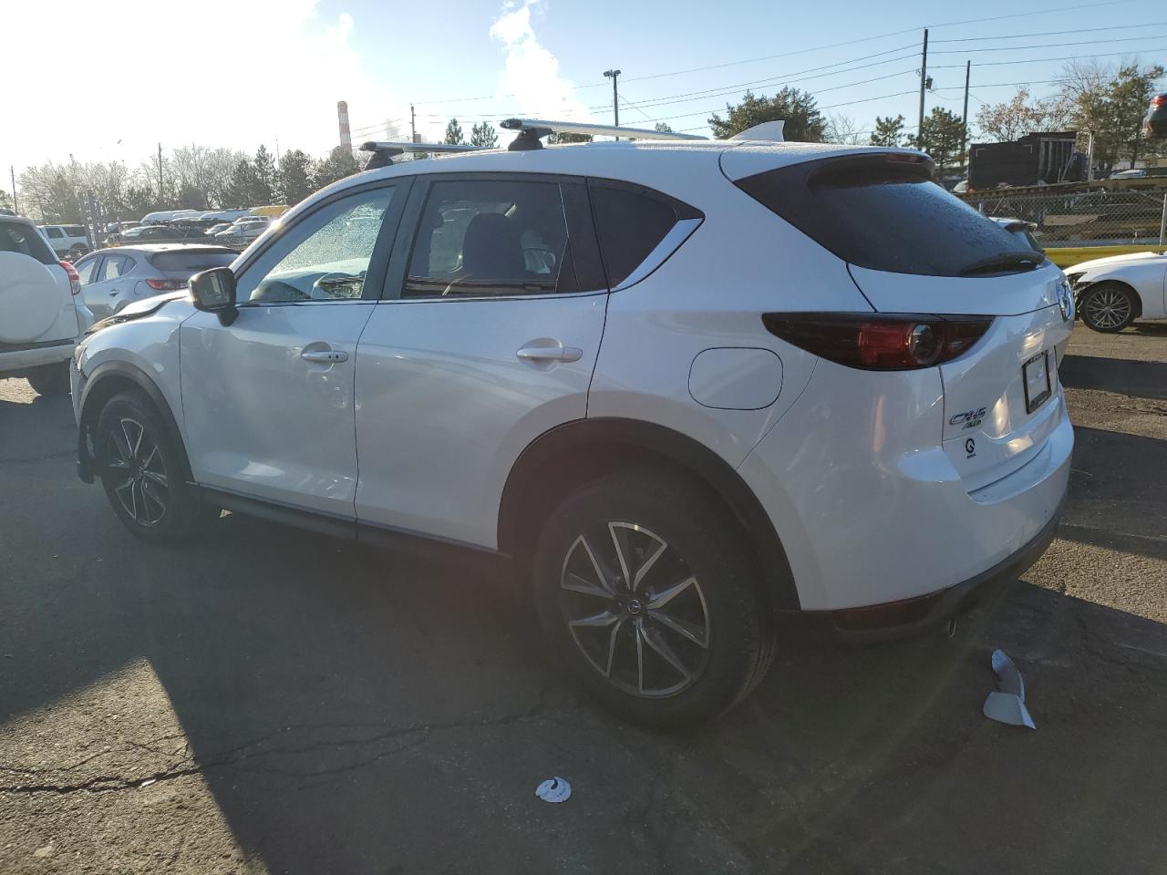 2018 Mazda CX-5 VIN JM3KFBCM3J0383717 Copart auction photo, front end damage thumbnail 2
