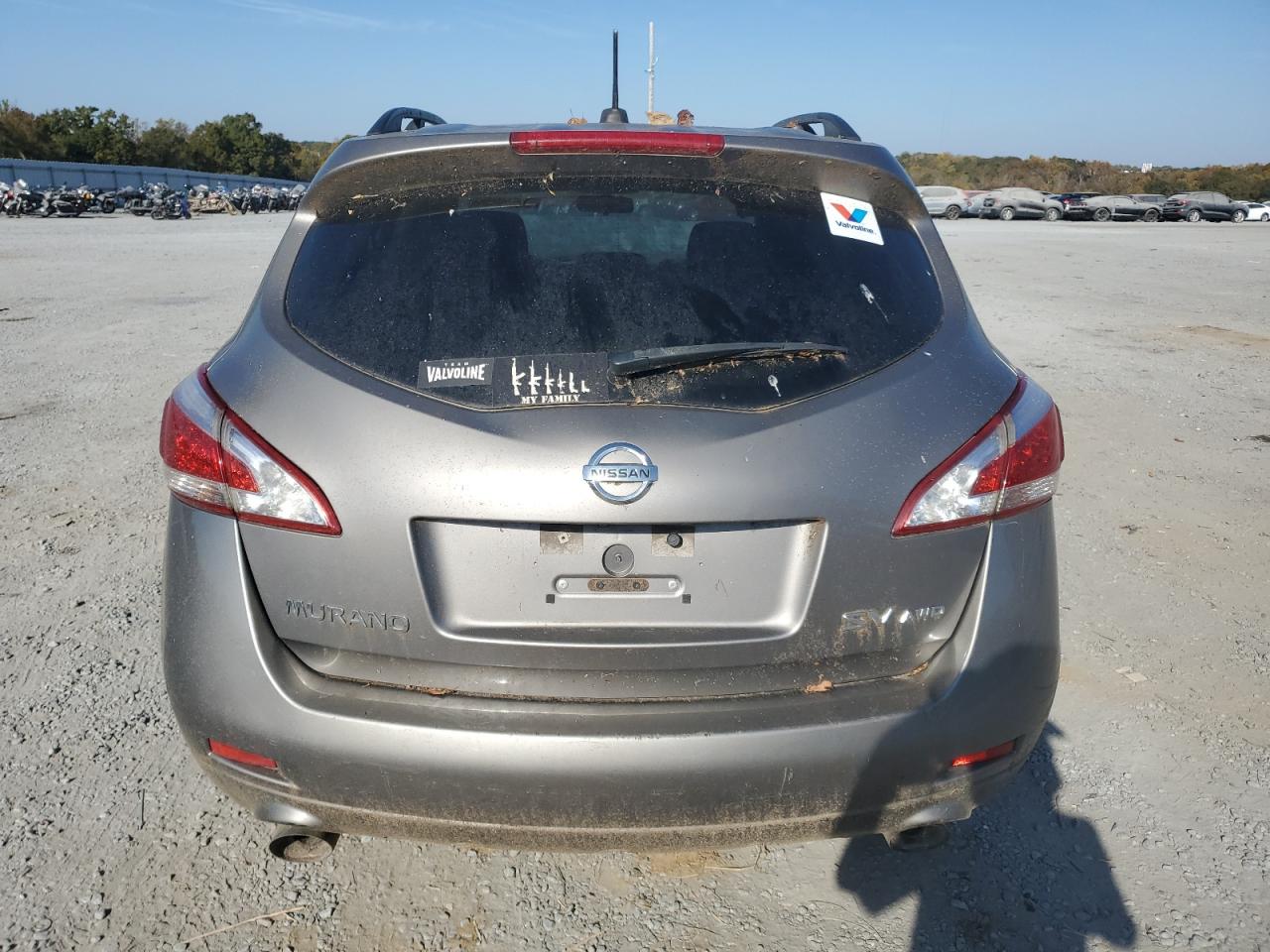 2011 Nissan Murano VIN JN8AZ1MW1BW177322 Copart auction photo, water/flood damage thumbnail 6