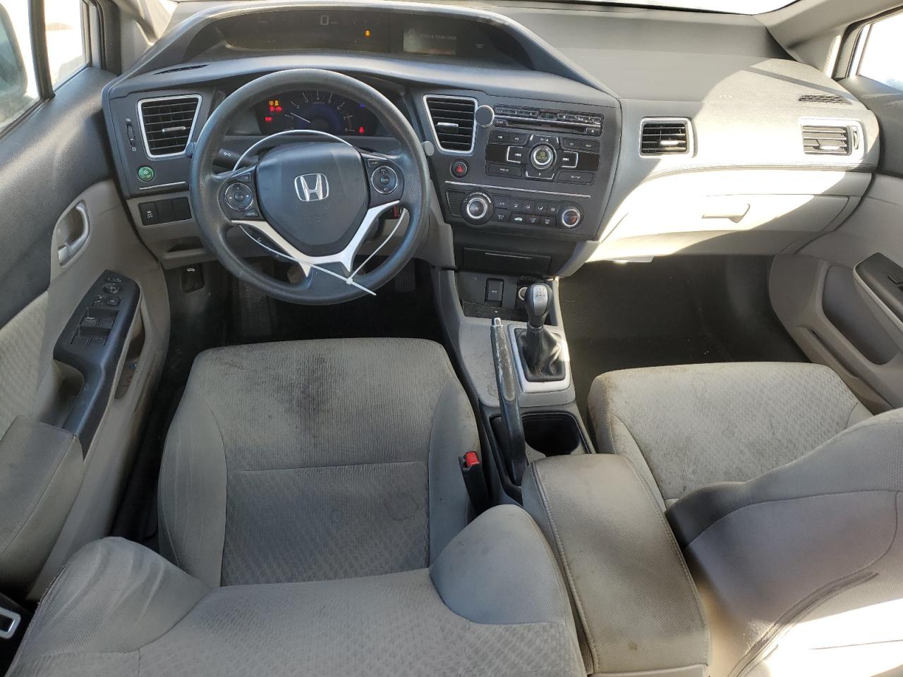 2014 Honda Civic VIN 2HGFB2E5XEH530453 Copart auction photo, rear end / minor dent/scratches damage thumbnail 8