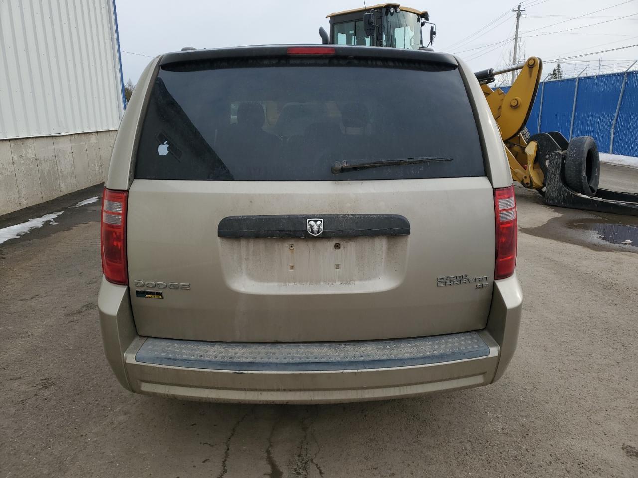 2009 Dodge Caravan VIN 2D8HN44E09R534489 Copart auction photo, front end / rear end damage thumbnail 6