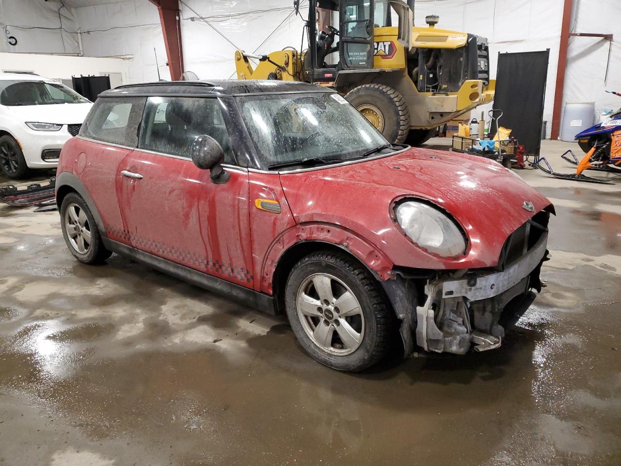 2016 MINI Cooper VIN WMWXP5C56G3B15287 Copart auction photo, front end damage thumbnail 4