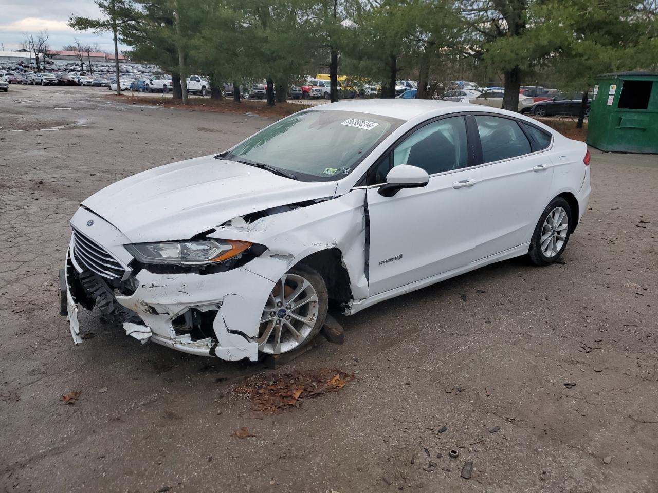 2019 Ford Fusion VIN 3FA6P0LU8KR109481